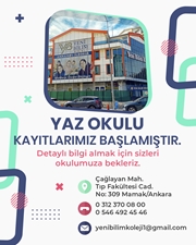 YENİ BİLİM'DE YAZ OKULU BAŞKADIR